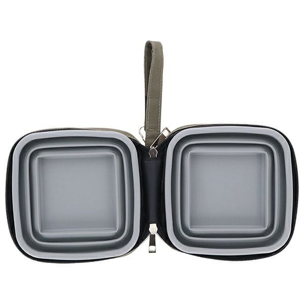  CAPTAIN STAG ドッグポータブルフードボウル｜全2色