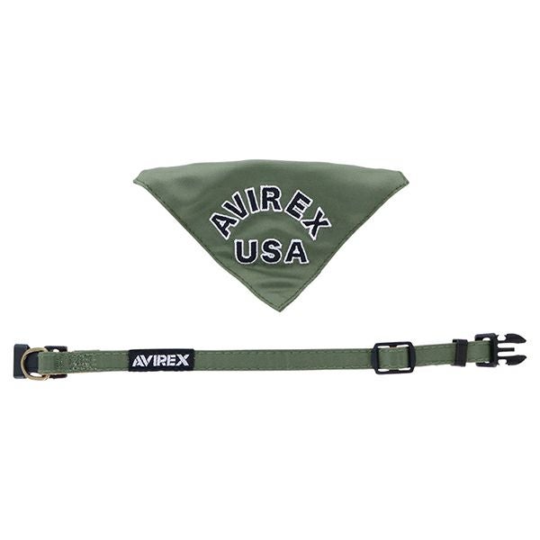 AVIREX MA－1 カラー スカーフ付