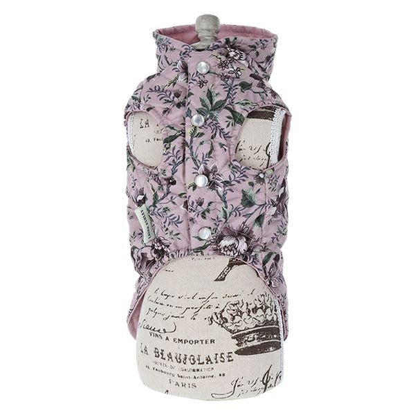 AURA ASHLEY フード付き中綿ベスト