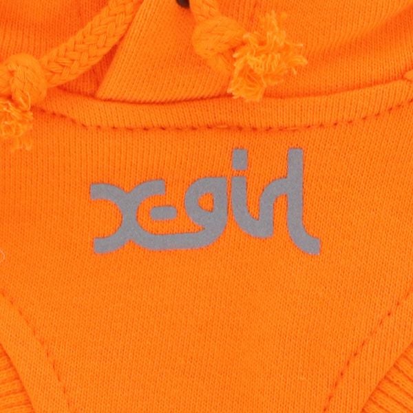 X-girl ホライゾンミルズロゴフーディー