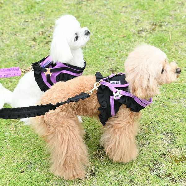 ANNA SUI バタフライ刺繍フリルハーネス｜犬服・ペットグッズ専門店