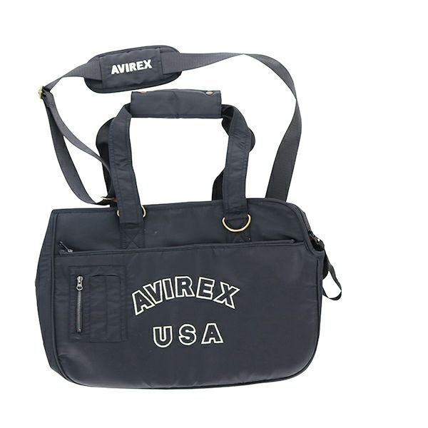 AVIREX MA－1ロゴ キャリートート｜全2色