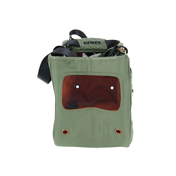 AVIREX MA－1ロゴ キャリートート｜全2色
