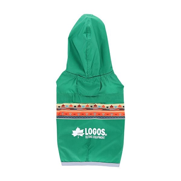 LOGOS ナバホ柄レインコート