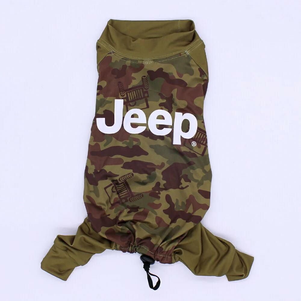 Jeep(R) ジープラッシュガードロンパース｜犬服・ペットグッズ専門店