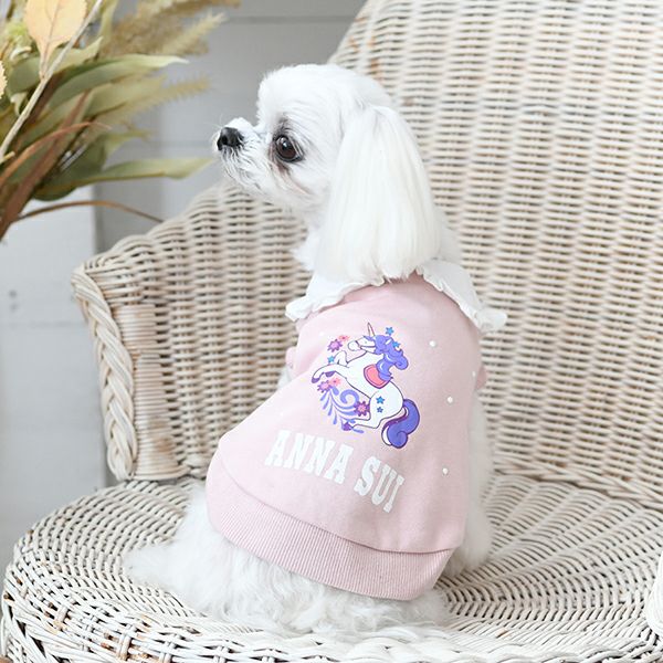 2024新商品ANNASUI（アナスイ）ユニコーン襟付きプルオーバー｜犬服