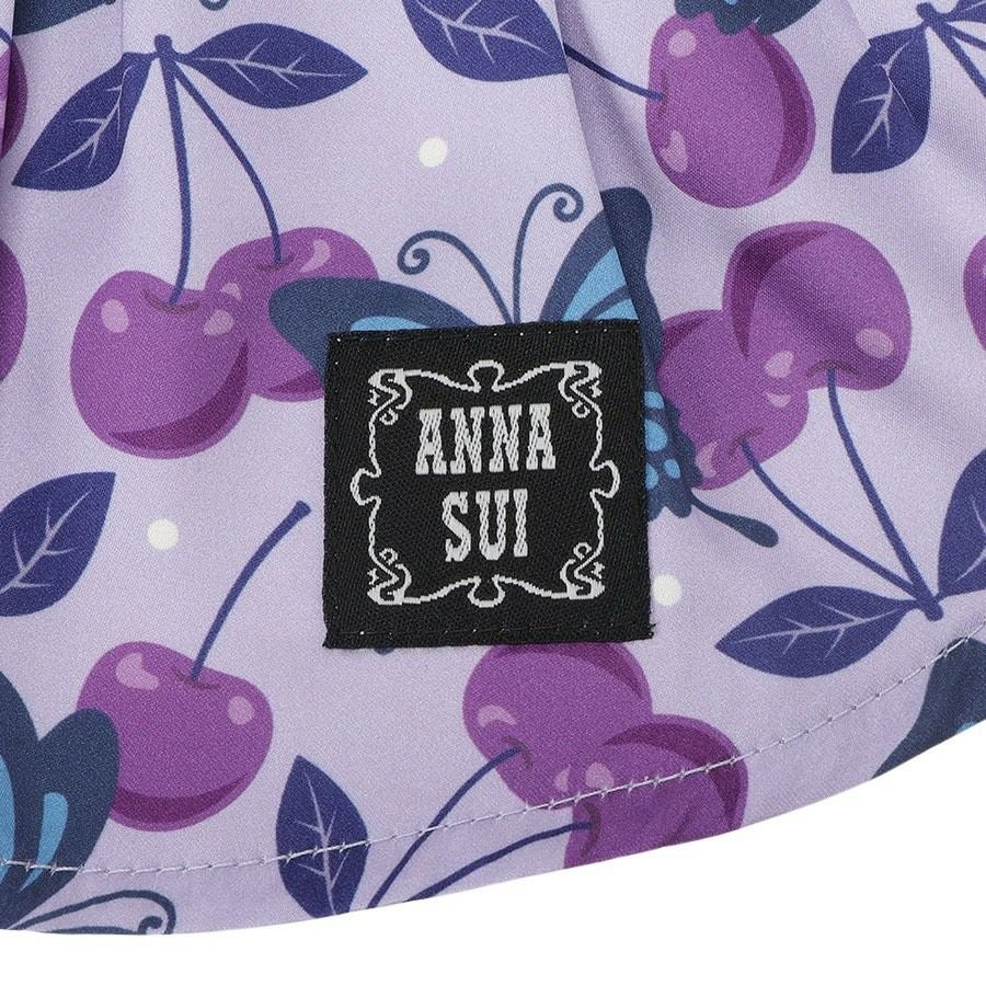 2025新商品ANNASUI（アナスイ）リボンタイチェリー総柄ワンピ｜犬服
