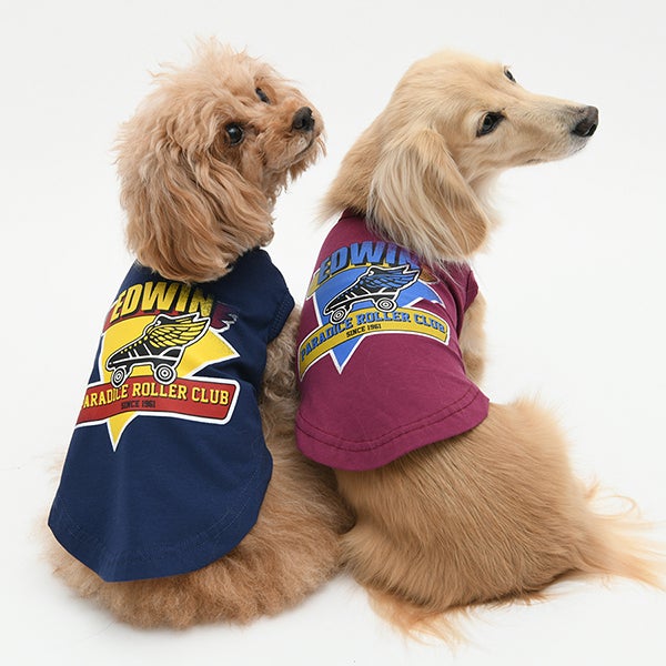④犬用 服(2L)ネイビー　新品　未使用　タグ付き　EDWIN（エドウイン） EDWIN（エドウィン）｜犬服・ペットグッズ専門店「Wan10(ワント)」